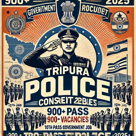 Tripura Police Constable Recruitment 2025: 900+ Vacancies – School Of Learning Agartala