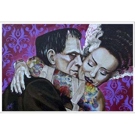 Undying Love By Mike Bell Bride Of Frankenstein Monster Lovers ...