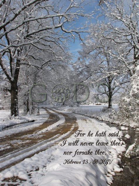 Image result for Snow Scene with Scripture