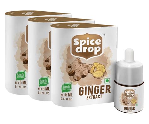 Spice Drop Ginger (Adarak) Extract | Natural Spice For Food and ...