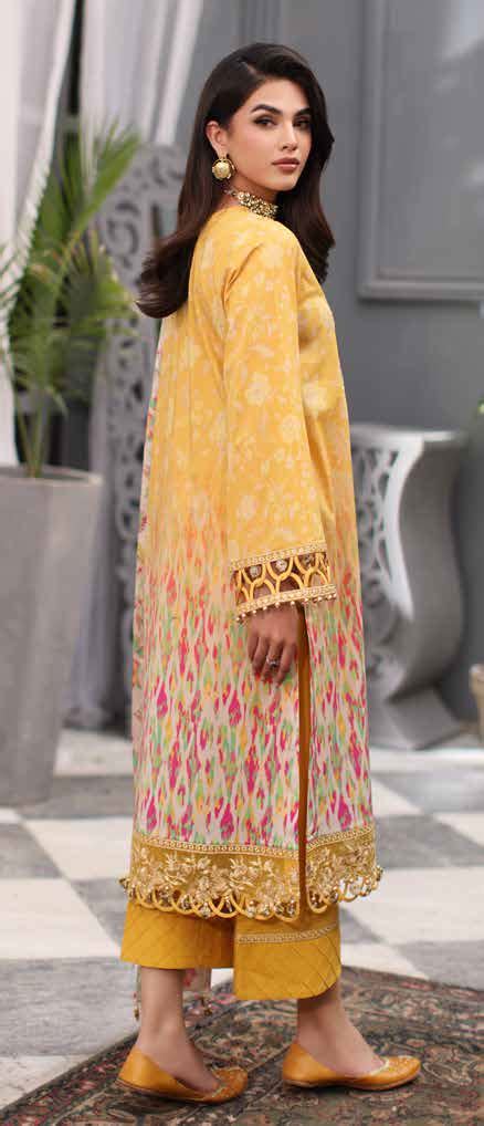 Charizma Combinations Embroidered Lawn Collection 2024 – CCS4-07 ...