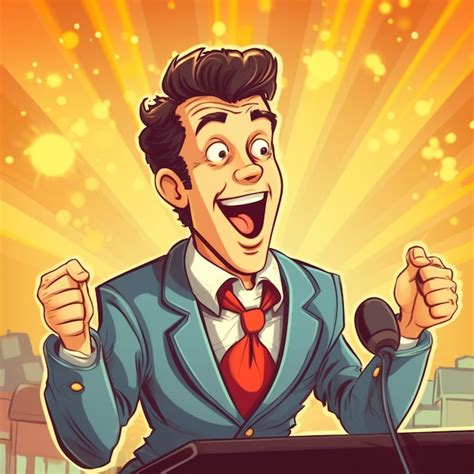 Give Speech Cartoon 的图像结果