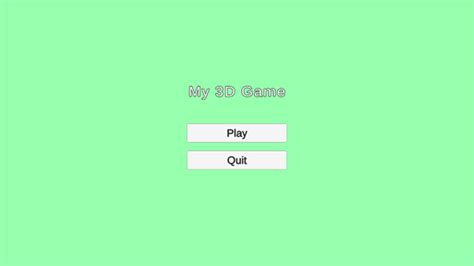 Image result for Unity Game Over Menu