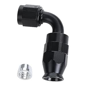AC PERFORMANCE 90 Degree Swivel Female -6 AN PTFE Hose End Fitting ...