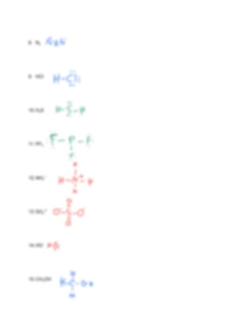 SOLUTION: Lewis dot structures covalent docx copy - Studypool