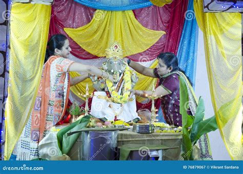 Ganesh Chaturthi, Bangalore, Karnataka, India Editorial Photography ...