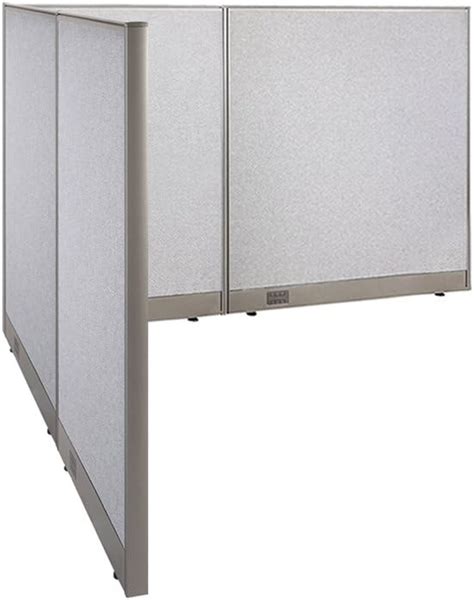 Buy GOF Freestanding L Shaped Office Partition, Large Fabric Room ...
