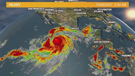 The impact Hurricane Hilary on Arizona as it heads to the western U.S ...