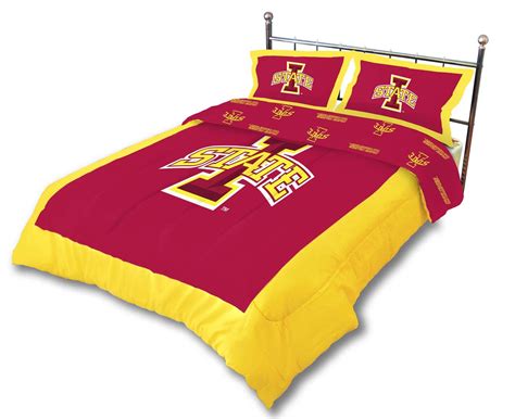 Iowa State Cyclones Comforter Set | Dorm bedding sets, Dorm bedding ...