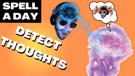 DETECT THOUGHTS | Your Mind Is Your Weakness - Spell A Day D&D 5E +1 ...