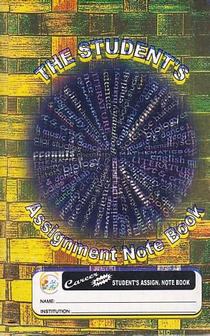 Image result for Assignment Book