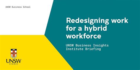 Redesigning Work for a Hybrid Workforce, The Mint, Sydney, 13 September ...
