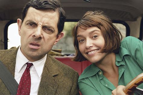 Rowan Atkinson. Emma de Caunes in "Mr. Bean's Holiday" (Steve Bendelack ...