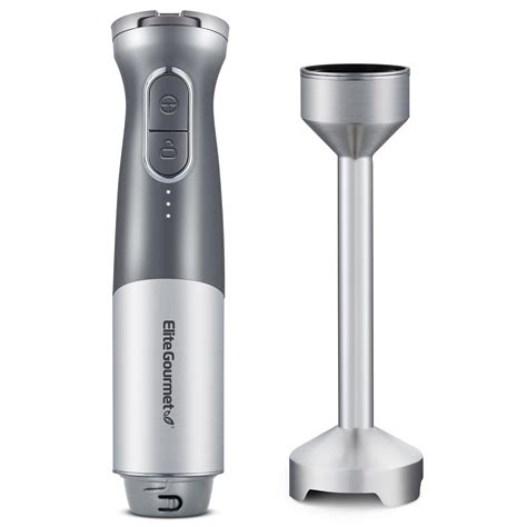Amazon.com: Elite Gourmet EHB1300 Cordless, Rechargeable Hand Blender ...