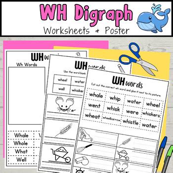 Image result for WH Digraph Worksheet