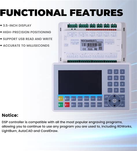 PRESIONQI Ruida CO2 Laser Controller Board RDC6442 Support India | Ubuy