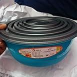 Buy Princeware Store Fresh Plastic Bowl Package Container, Set of 5 ...