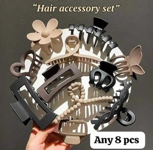 Prityka Beauty Matte Multi Hair Clip Clutcher Accessories For Women ...