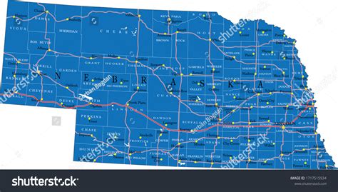 Image result for Nebraska State Map