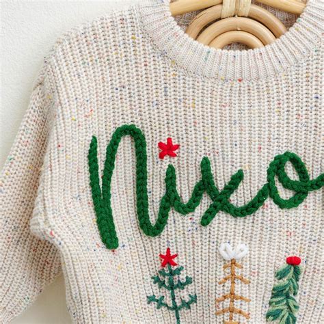 Personalized Christmas Sweater for Baby and Toddler, Baby Toddler ...