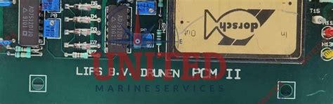 LIPS B.V. PCM II PCB CARD REV.2 | United Marine Services