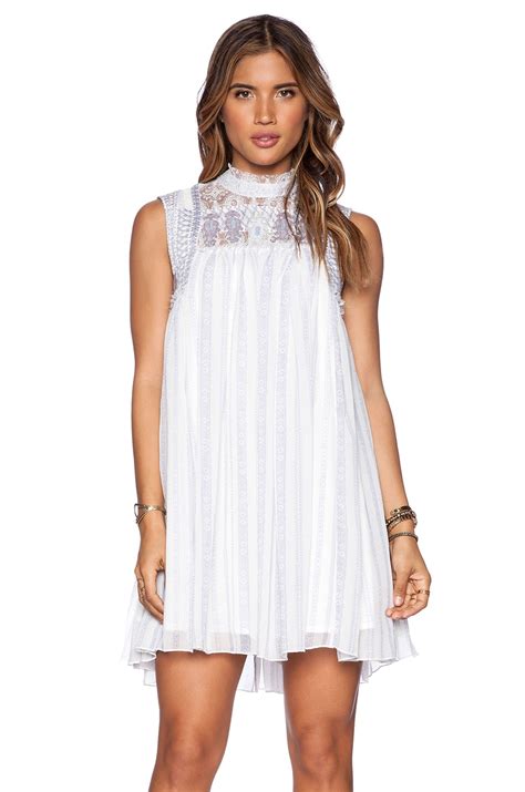 Free People Penny Georgette Babylon Dress in Ivory Combo | REVOLVE