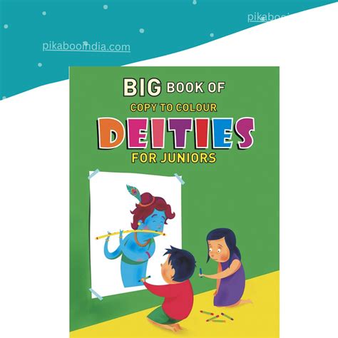 Big Book of Copy to Colour Deities | Fun Educational Book – PiK A BOO