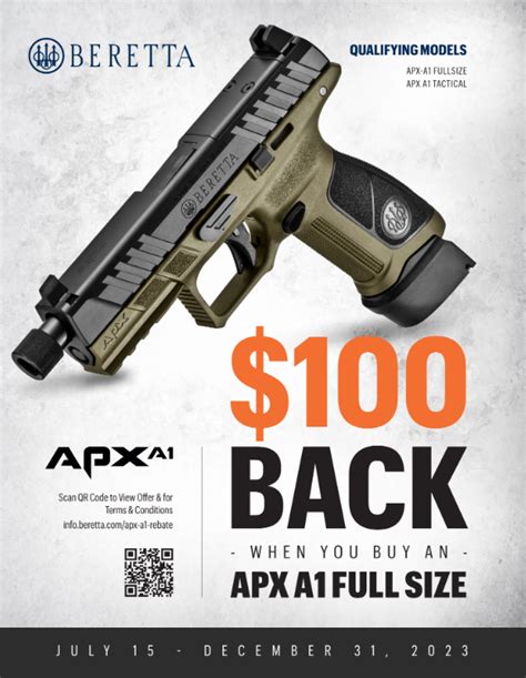 Beretta Rebates - Gunprime