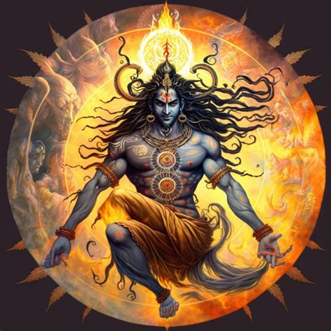 Ai generated art of lord Shiva's fierce form by ManishKirankumaar on DeviantArt - painting of lord shiva