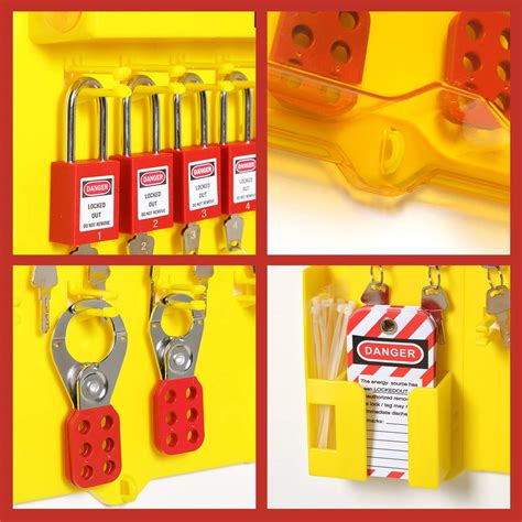 Buy Lockout Tagout Station Covered Group Lockout Station Lockout Tagout ...