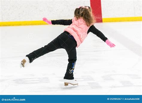 Figure skating stock image. Image of winter, youth, schoolage - 252985267