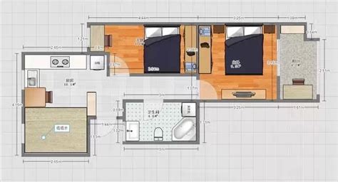 80平米简约两房一厅房屋装修效果图大全 - 家居装修知识网