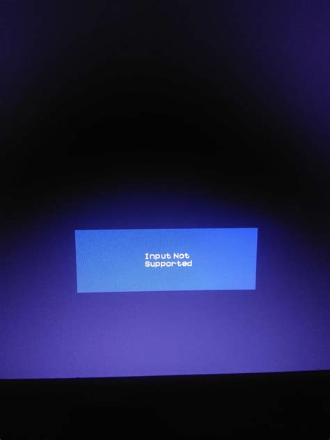 Image result for Input Not Support Segundo Monitor