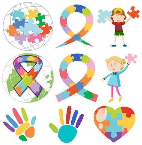 Autyzm Pakiet Svg Zdjęcia - darmowe pobieranie na Freepik