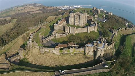 Dover Castle, built by Henry II in the second half of the 12th century | Dover castle, Castle ...