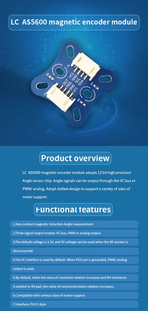 Image result for AS5600 Arduino Connection
