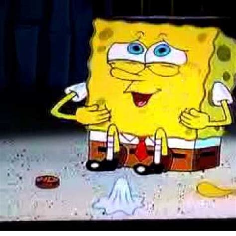 Spongebob Chip Penny Used Napkin