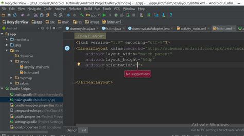 Image result for Android Studio XML File