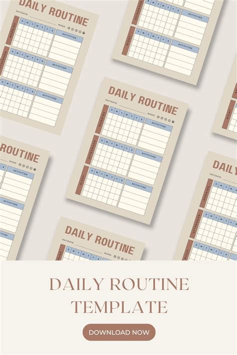 Daily Routine Planner Printable 的图像结果