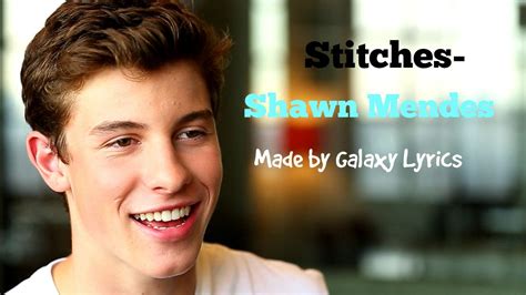 STITCHES- Shawn Mendes (lyrics) | Galaxy Lyrics - YouTube