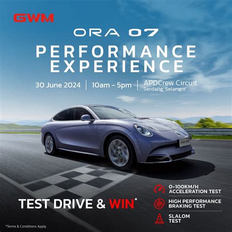 GWM ORA 07 Performance Experience Test Drive, APDCrew Circuit ...