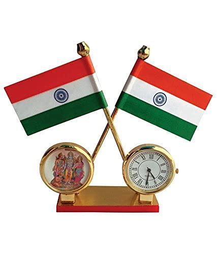 He & She SHOPPING - Indian Flag with Quartz Watch & Hindu God Idol Ram ...