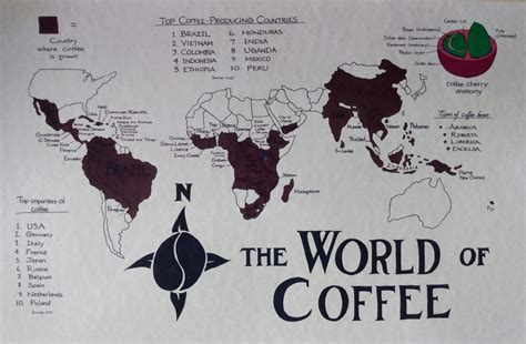 Coffee Origin Map