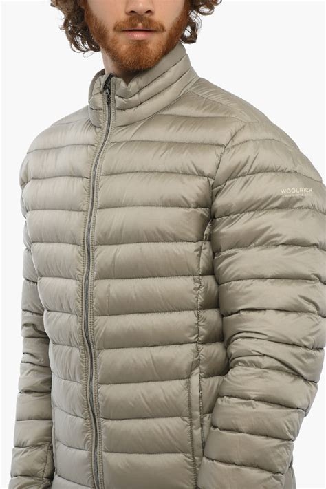 Woolrich Solid Color SUNDANCE Lightweight Down Jacket men - Glamood Outlet