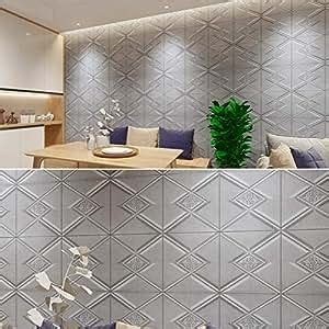 Hamkaw 3D Self-Adhesive Wall Panels,3D Decorative Textured Wallpaper ...