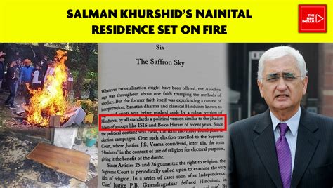 After his recent odious comparison of Hindutva with ISIS, Salman ...