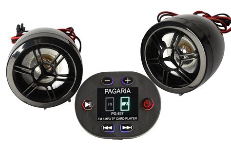 PAGARIA Bike 14W Bluetooth Wired Outdoor Speaker - Black : Amazon.in ...