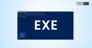 Image result for How to Run Executable From PowerShell