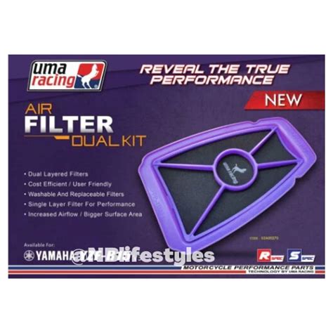 UMA Racing Drop-in Air Filter for Yamaha YZF-R15 India | Ubuy