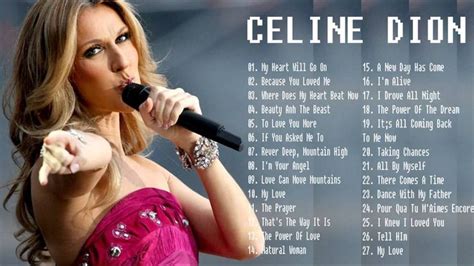 Celine Dion Greatest Hits | Best Songs Of Celine Dion (MP3/HD)